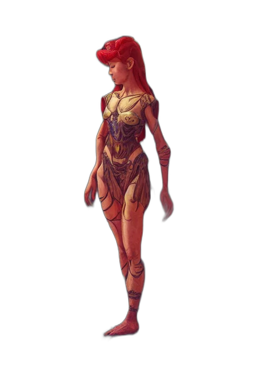 dress, fantasy art, concept art, pixel art transparent PNG cut-out