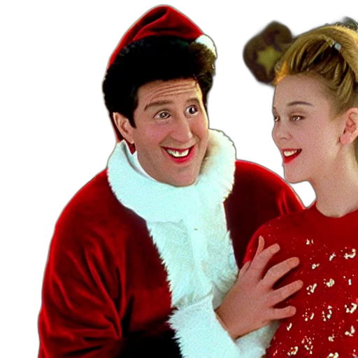 snow, film, still, santa transparent PNG cut-out