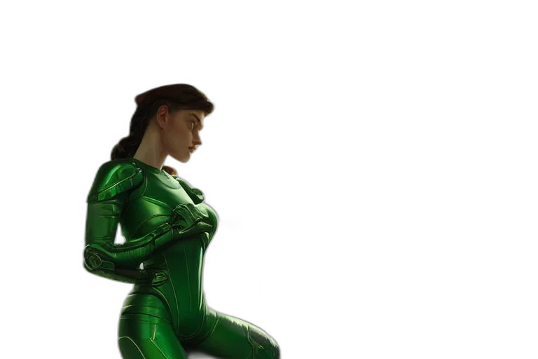 dress, robot, jacket, concept art transparent PNG cut-out