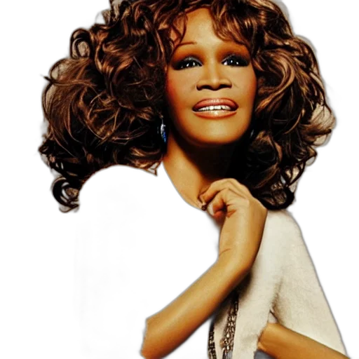hair, photorealistic, cartoon, singer transparent PNG cut-out
