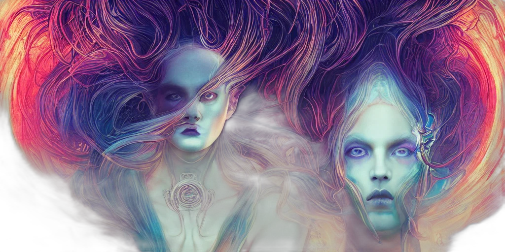 mask, creature, fantasy art, concept art transparent PNG cut-out