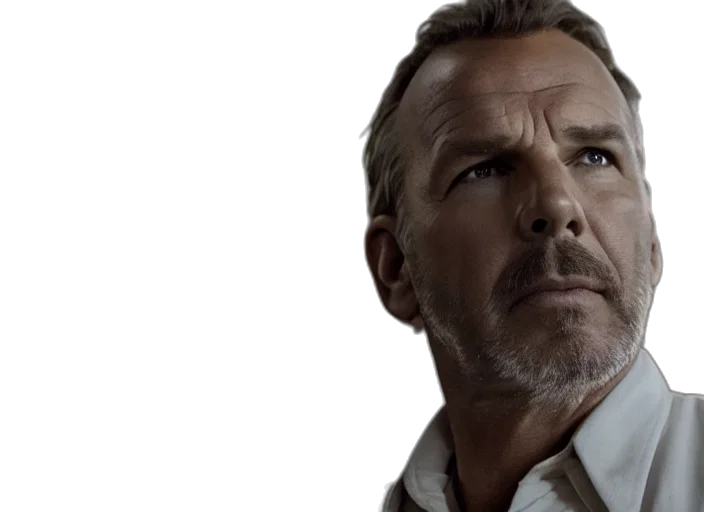 film, still, kevin, costner transparent PNG cut-out
