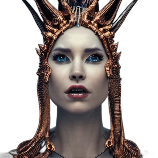crown, jewelry, mask, robot transparent PNG cut-out