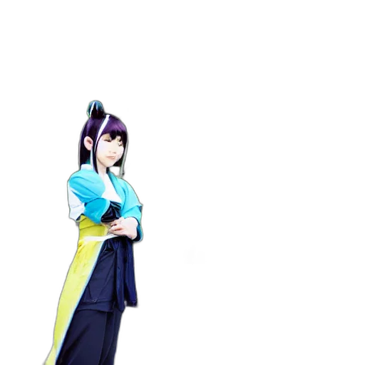 staff, dress, weapon, anime transparent PNG cut-out