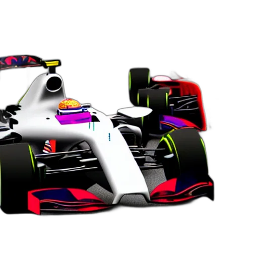 car, concept art, 3d render, cartoon transparent PNG cut-out