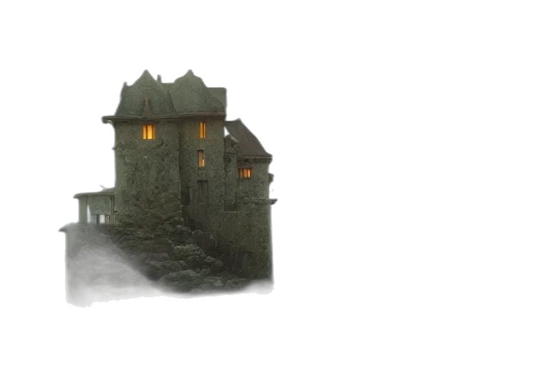 building, concept art, 3d render, fantasy art transparent PNG cut-out