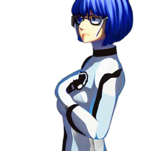 robot, dress, jacket, staff transparent PNG cut-out