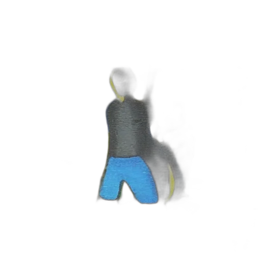 jacket, hat, animal, creature, 3d render, concept art, pixel art, photorealistic transparent PNG cut-out