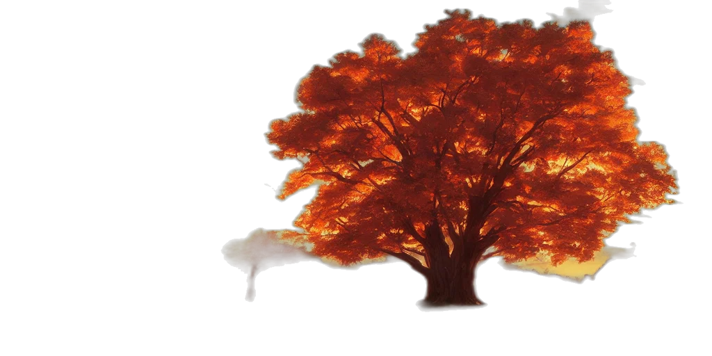 tree, crown, hair, animal, 3d render, photorealistic, concept art, fantasy art transparent PNG cut-out