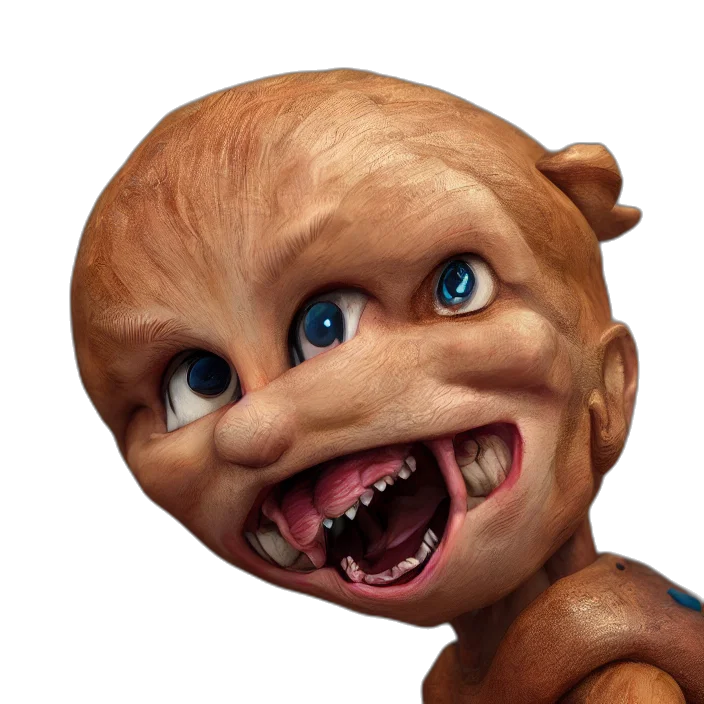 creature, face, animal, mask transparent PNG cut-out