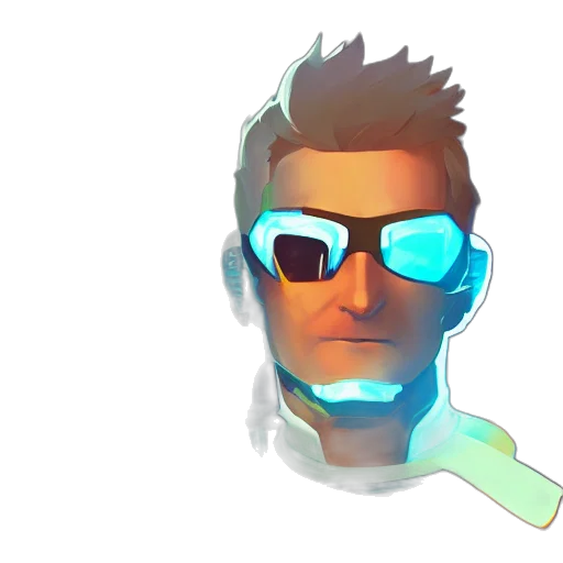 staff, robot, face, jacket transparent PNG cut-out