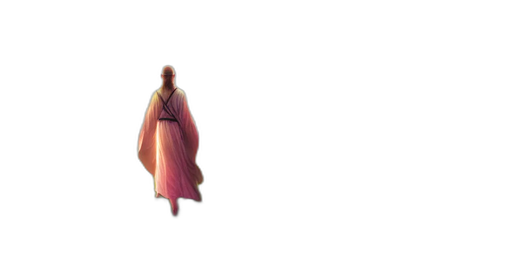dress, sword, staff, creature transparent PNG cut-out