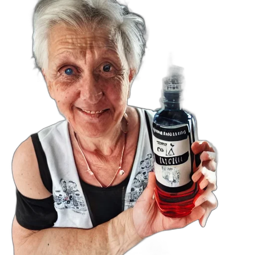 bottle, photograph, humanisation, vodka transparent PNG cut-out
