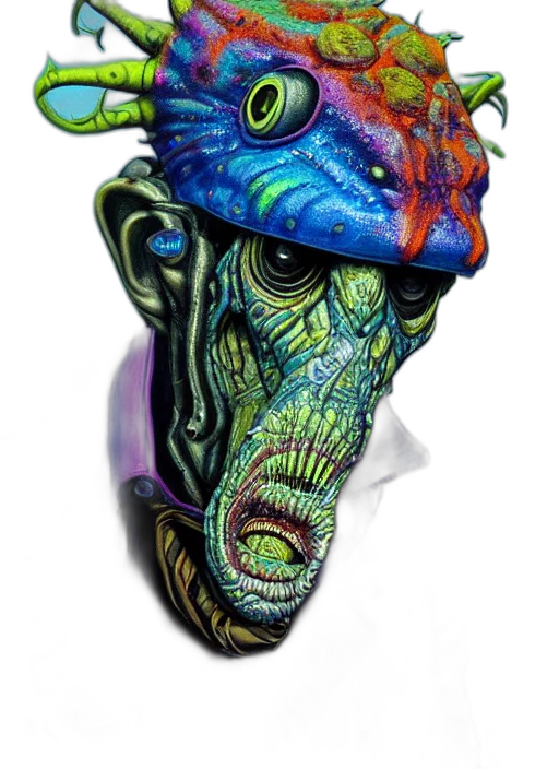 mask, hat, creature, face transparent PNG cut-out