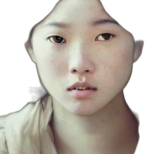 face, mask, creature, hat, photorealistic, 3d render, oil painting, concept art transparent PNG cut-out