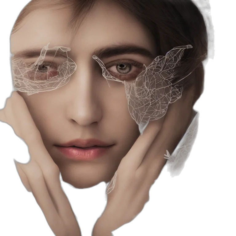 mask, face, creature, jewelry transparent PNG cut-out