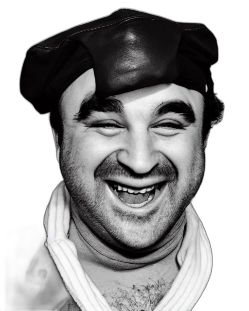 hat, staff, face, photorealistic transparent PNG cut-out