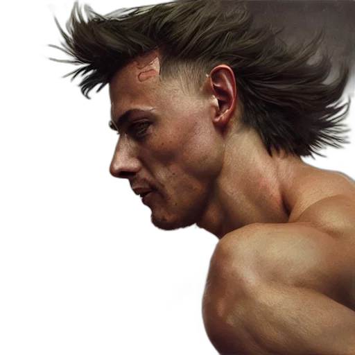 hair, face, animal, creature transparent PNG cut-out