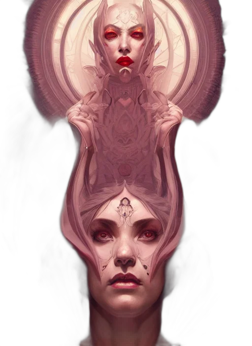 face, mask, crown, creature, concept art, fantasy art, photorealistic, comic book art transparent PNG cut-out