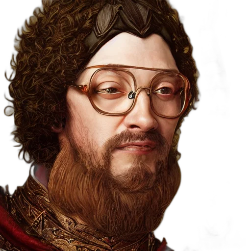 crown, face, staff, sword transparent PNG cut-out