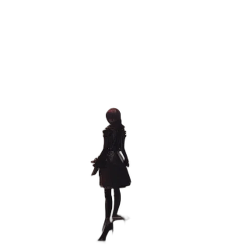 dress, weapon, staff, robot, pixel art, concept art, anime, 3d render transparent PNG cut-out