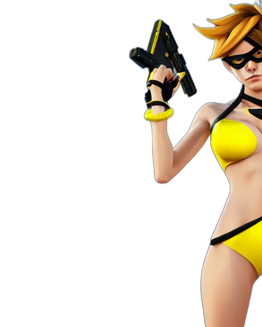 3d render, concept art, comic book art, photorealistic transparent PNG cut-out