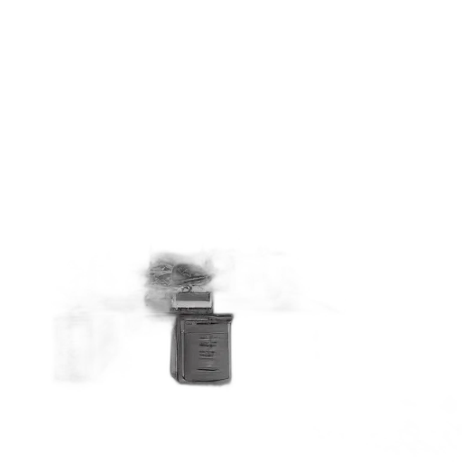 bottle, robot, weapon, furniture transparent PNG cut-out