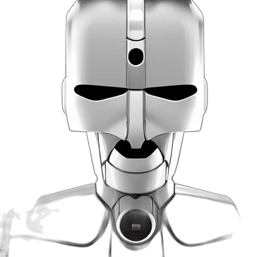robot, mask, face, staff transparent PNG cut-out
