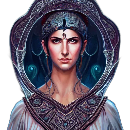 face, crown, jewelry, fantasy art transparent PNG cut-out