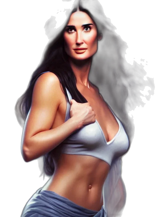 face, photorealistic, fantasy art, comic book art transparent PNG cut-out