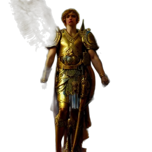 staff, sword, weapon, fantasy art, concept art, 3d render, pixel art, golden transparent PNG cut-out