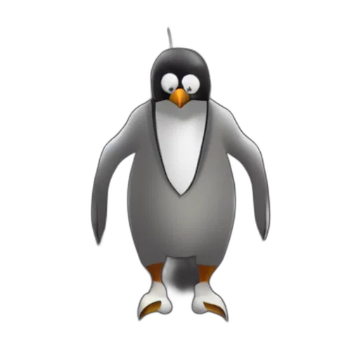 animal, staff, 3d render, concept art transparent PNG cut-out