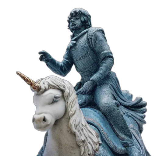 dragon, sword, staff, 3d render, fantasy art, concept art, vaporwave, statue transparent PNG cut-out