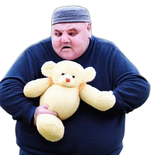 creature, animal, food, staff, 3d render, romanian, overweight, old transparent PNG cut-out