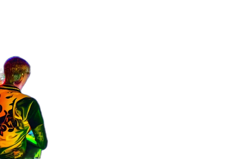 jacket, dragon, dress, staff, pixel art, 3d render, concept art, cartoon transparent PNG cut-out
