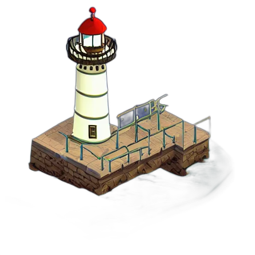 3d render, pixel art, concept art, photorealistic transparent PNG cut-out