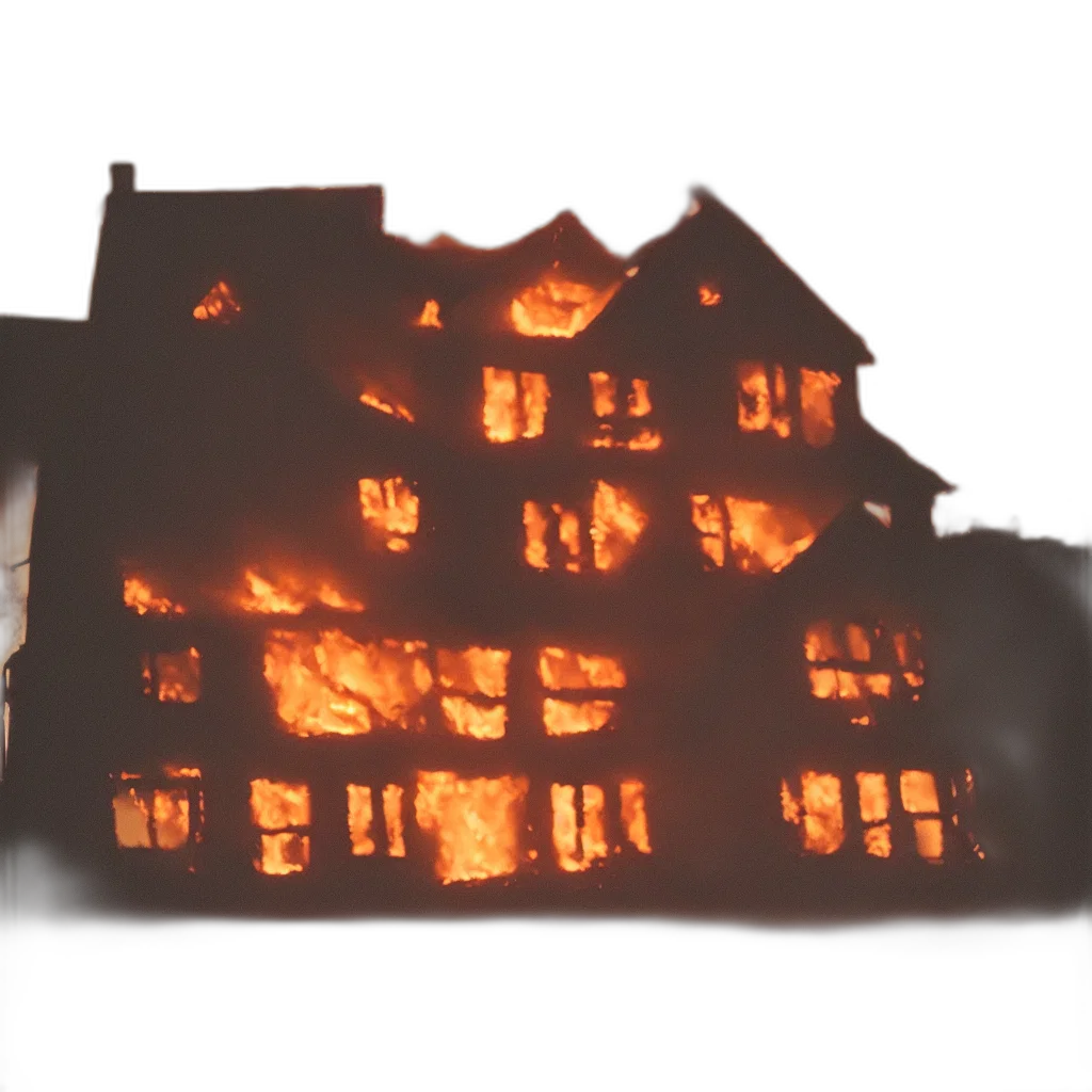 building, mask, weapon, 3d render transparent PNG cut-out