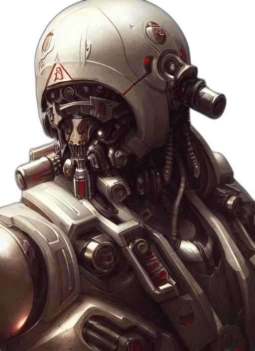 robot, face, weapon, mask transparent PNG cut-out