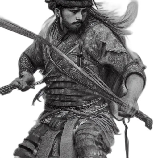 sword, staff, weapon, pencil sketch transparent PNG cut-out
