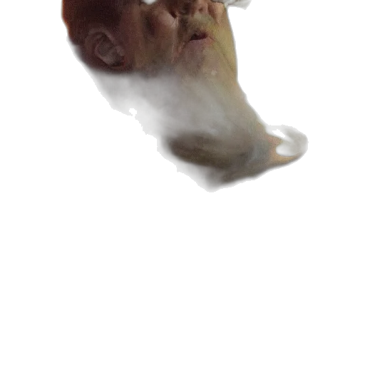 mask, creature, face, hair transparent PNG cut-out