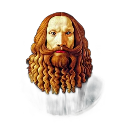 face, hair, crown, mask transparent PNG cut-out