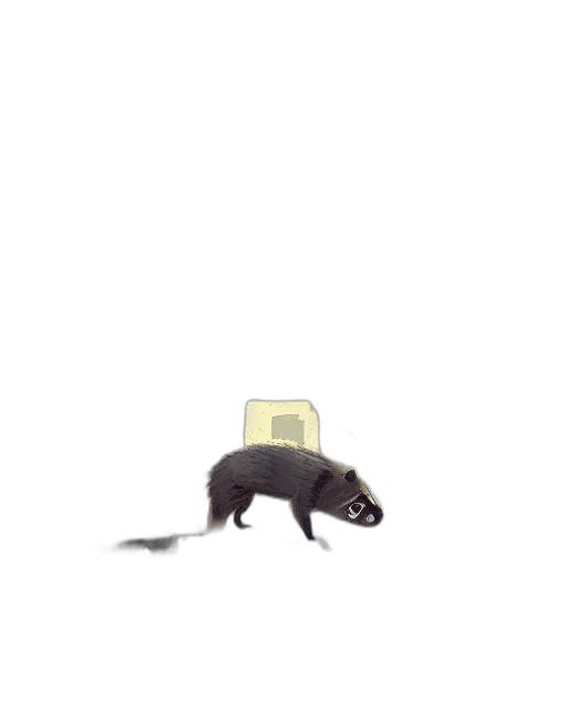 animal, creature, hat, robot transparent PNG cut-out