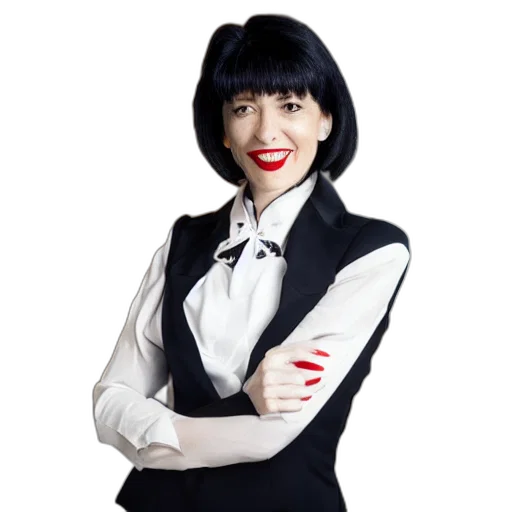 staff, jacket, cartoon, portrait transparent PNG cut-out