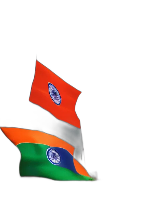 indian, flag, volumetric, clouds, octane, render, max, vray transparent PNG cut-out