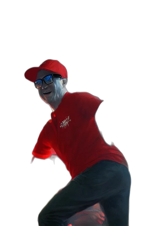 staff, creature, robot, face transparent PNG cut-out