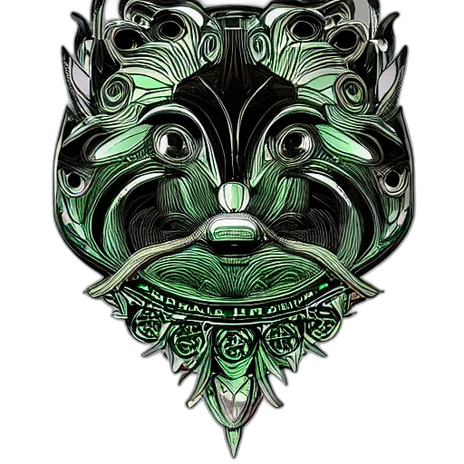 mask, face, crown, dragon transparent PNG cut-out