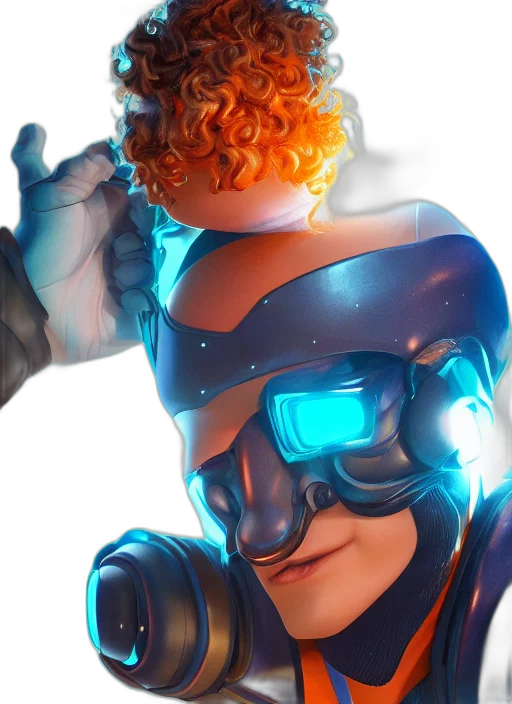 mask, face, concept art, cyberpunk transparent PNG cut-out