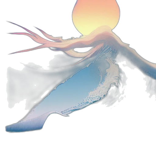 hair, dragon, creature, crown transparent PNG cut-out