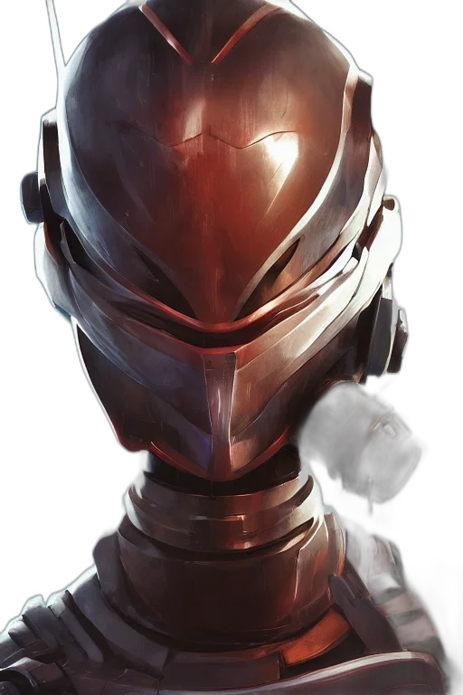 robot, mask, face, creature transparent PNG cut-out