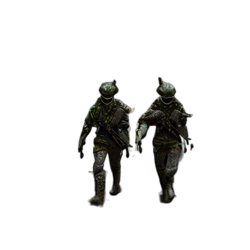 robot, weapon, staff, mask transparent PNG cut-out